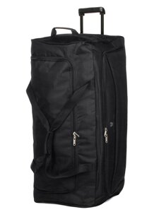 Сумка на колесах Airtex 898 велика 75x36x34 Чорна