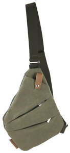 Сумка нагрудна Wallaby Хакі 1136 khaki 28х22х2 см