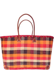 Сумка пляжна Le Comptoir de la plage Madras GM One Size Rouge 001 (ZIK0000011523)