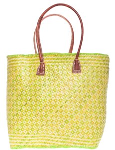 Сумка пляжна Le Comptoir de la plage Rayas GM 36*44*19 см One Size Vert Anis 017 (ZIK0000012117)