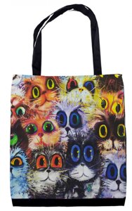 Сумка шопер Гарда 4Profi Big-eyed cats L 29456