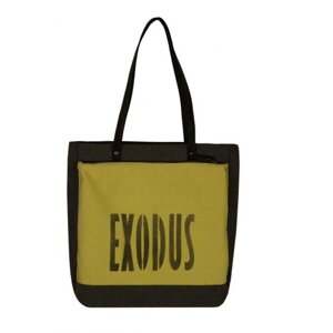 Сумка жіноча Exodus Leather Canvas Коричневий S4301Ex041 30 Х 34 Х 9 див