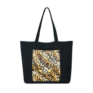 Сумка жіноча Exodus Tote Bag Leo Чорний S4501Ex012 36 Х 35 Х 11 см