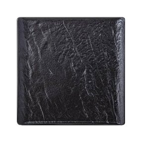 Тарілка квадратна slatestone BLACK 21,5 х 21,5 см wilmax WL-661106/A