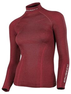 Термокофта ж Brubeck Extreme Wool Burgundy S Bruebeck (1026-LS11930-burgundy-S)