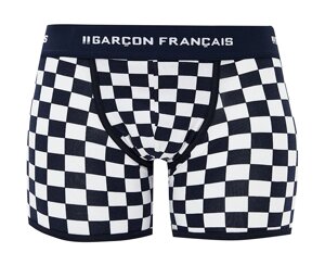 Труси боксери Garcon Francais Boxer18 L Damiers (3701195815314)