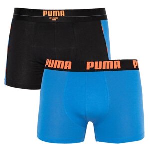 Боксери Puma Statement Boxer 2-pack XL black/blue 501006001-030