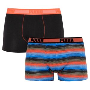 Боксери Puma Worldhood Stripe Trunk 2-pack S black/red/blue 501004001-030