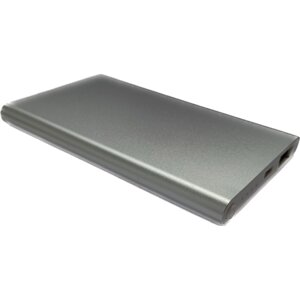 УМБ Power Bank Pineng 9800mAh повербанк зовнішній акумулятор Silver (11244-hbr)