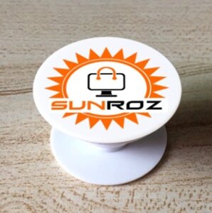 Універсальний держатель SUNROZ присоска для смартфона Combo на телефон або чохол (SUN0010_01)