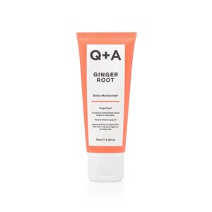 Зволожуючий крем для обличчя на основі кореня імбиру Q+A Ginger Root Daily Moisturiser 75 мл