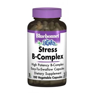 У комплекс Bluebonnet Nutrition Stress B-Complex 100 Veg Caps