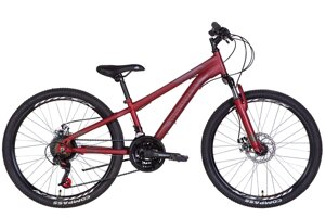 Велосипед ST 24 discovery RIDER DD рама 11,5 червоний (OPS-DIS-24-309)