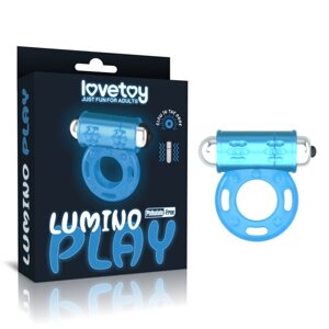 Вібраційне кільце для пеніса світиться Lovetoy Lumino Play Vibrating Penis Ring