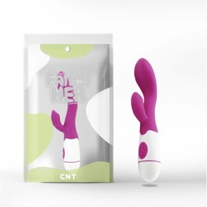 Вібратор з подвійною стимуляцією Cnt G-Spot Curve Vibrator Pink