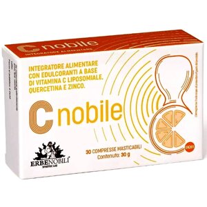 Вітамін C Erbenobili C Nobile 30 Chewable Tabs EN201