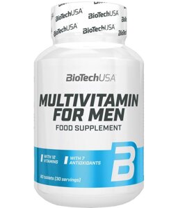 Вітамінно-мінеральний комплекс для спорту BioTechUSA Multivitamin for Men 60 Tabs