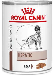 Вологий корм для собак Royal Canin Hepatic Canine при захворюваннях печінки 420 г (9003579309469) (92056) (40220041)