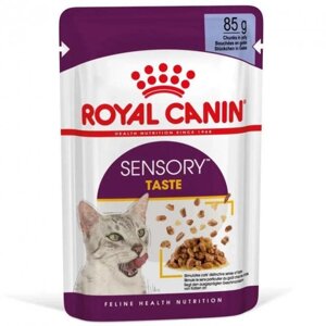 Вологий корм для дорослих кішок ROYAL CANIN sensory TASTE JELLY 85 г (1528001)