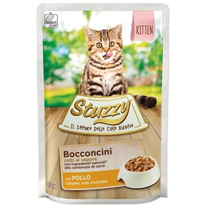 Вологий корм Stuzzy Chicken for Kitten для кошенят з куркою в соусі пауч 85 г (8005852153517)