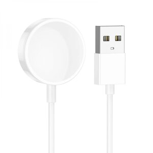 Зарядний USB-пристрій для годинників Hoco Y12 Ultra 0.8 m White