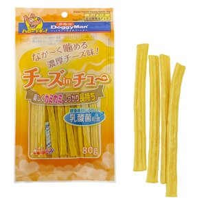 Жувальні ласощі для собак DoggyMan Cheese Chewing Stick 80 г, 11 см (6941333402984)