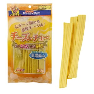 Жувальні ласощі для собак DoggyMan Cheese Chewing Stick 80 г, 14,5 см (6941333402991)