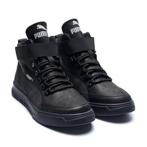 Чоловічі зимові черевики Pm Black