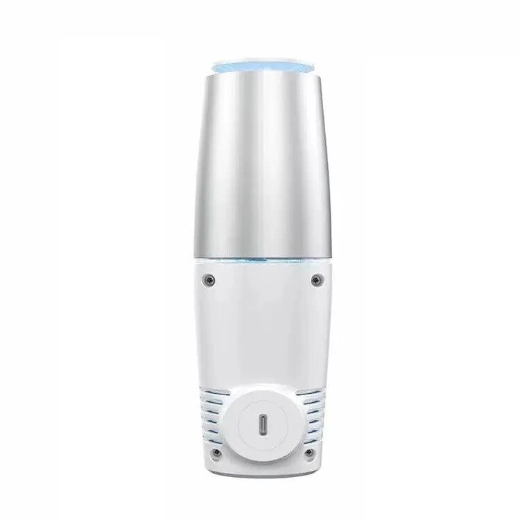 Безшумний 2-в-1 міні-очищувач повітря + УФ ультрафіолетова лампа для кімнати і авто TURBO CLEAN-U з USB від компанії Med-oborudovanie - фото 1
