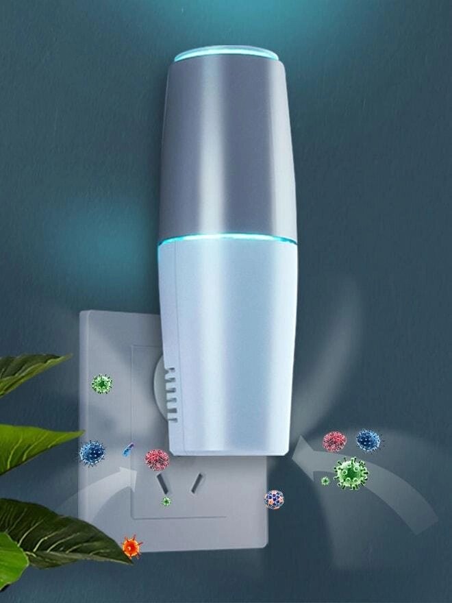 Безшумний 2-в-1 міні-очищувач повітря + УФ ультрафіолетова лампа Doctor-101 TURBO CLEAN від компанії Med-oborudovanie - фото 1