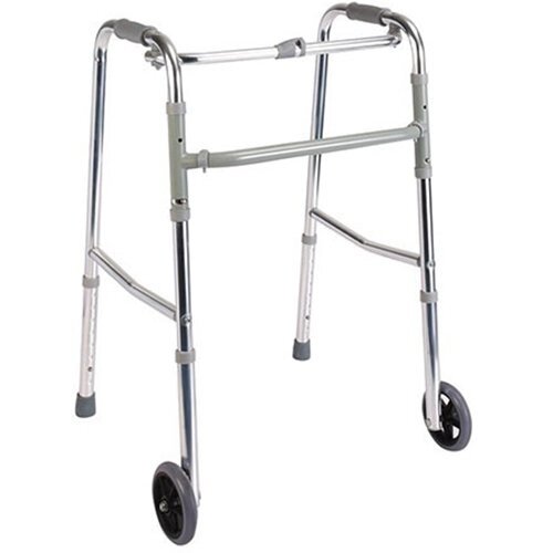 Ходунки для інвалідів DY04912L (4) -5 посилені, на колесах від компанії Med-oborudovanie - фото 1