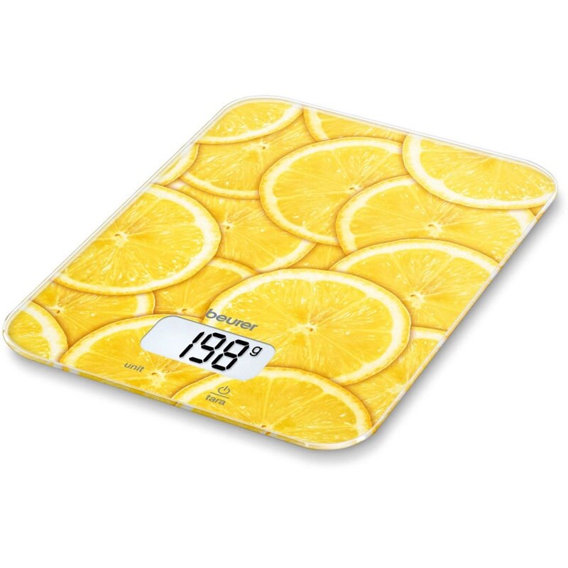 Кухонні ваги Beurer KS 19 lemon від компанії Med-oborudovanie - фото 1