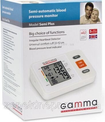 Напівавтоматичний тонометр Gamma Semi Plus від компанії Med-oborudovanie - фото 1