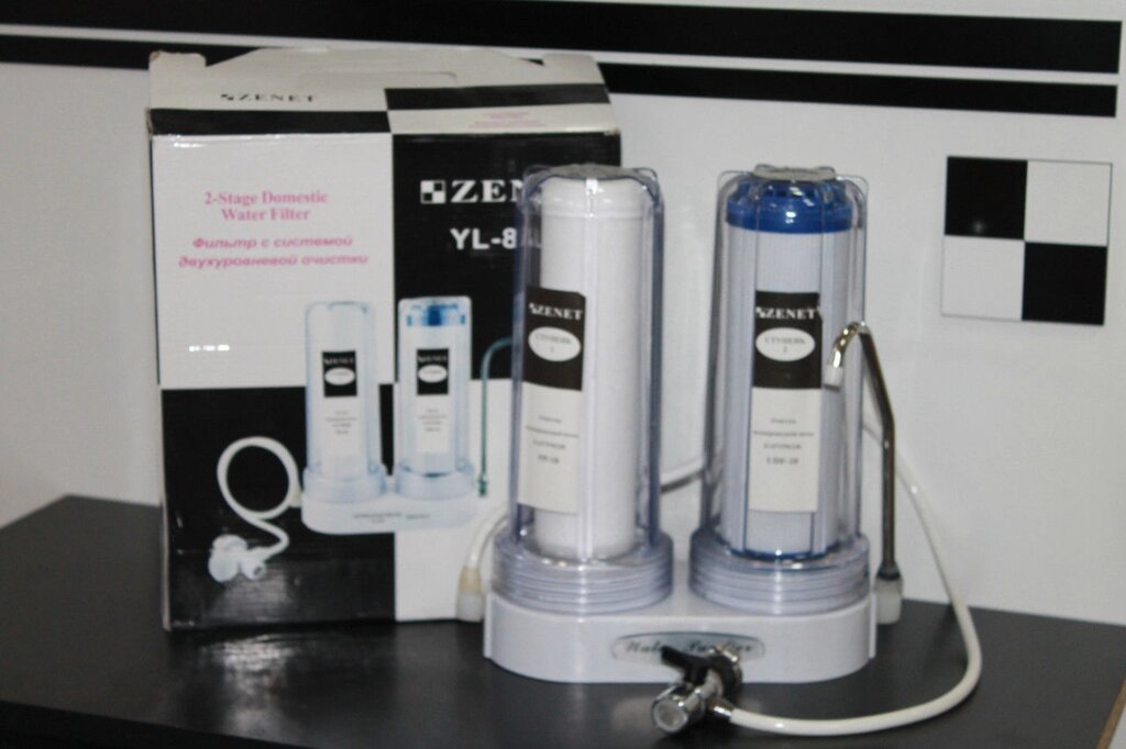 Настільний фільтр для очищення води ZENET YL-8UH від компанії Med-oborudovanie - фото 1