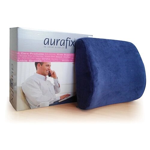 Ортопедична подушка під поперек Aurafix (Аурафікс) 840 з ефектом пам'яті від компанії Med-oborudovanie - фото 1