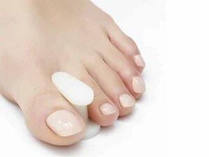 Силиконовая межпальцевая перегородка с жесткой фиксацией Footcare