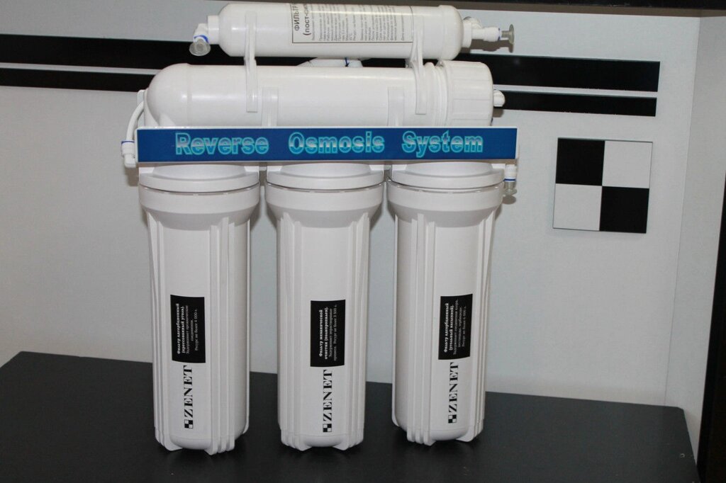 П&#039;ятиступінчастий фільтр для очищення води ZENET RX-50 C-2 - особливості
