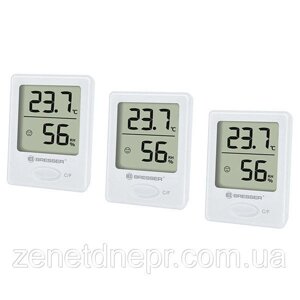 Термометр-гігрометр Bresser Temeo Hygro indicator (3шт) white