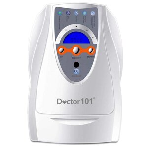 Потужний побутовий озонатор 3-в-1 для дезінфекції повітря, води і продуктів Doctor-101 Premium білий
