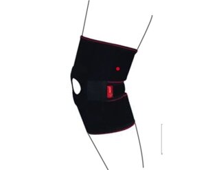 Бандаж на колінний суглоб роз'ємний зі спіральними ребрами жорсткості R6201, (чорний) в Дніпропетровській області от компании Med-oborudovanie