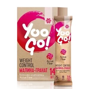 Напиток Weight Control малина-гранат - Yoo Go
