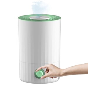 Безшумний ультразвуковий потужний зволожувач повітря на 5л PARMA-101 з аромаслотом для дому та квартири. Дифузор для