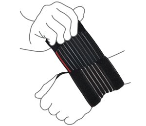 Бандаж на променезап'ястковий суглоб (полегшений) R8101 (чорний) в Дніпропетровській області от компании Med-oborudovanie