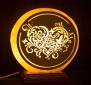 Соляна лампа Кругла "Серце" в Дніпропетровській області от компании Med-oborudovanie