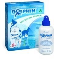Пристрій для промивання носа «Долфін» дитячий 30пак.
