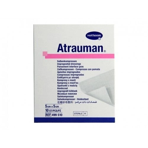 Пов'язка Атрауман (Atrauman) 5 см х 5 см від компанії Med-oborudovanie - фото 1