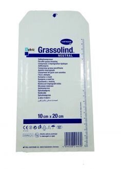 Пов'язка Грасолінд нютрал (GRASSOLIND neutral) 10 * 20, 1шт. від компанії Med-oborudovanie - фото 1