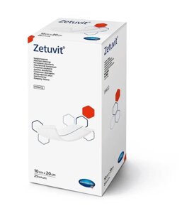 Пов`язка сорбційна Zetuvit 10см*20см, 1шт.