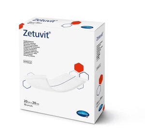 Пов`язка сорбційна Zetuvit 20см*20см, 1шт.