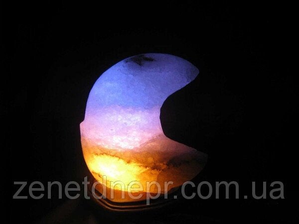 Соляна лампа Місяць від компанії Med-oborudovanie - фото 1